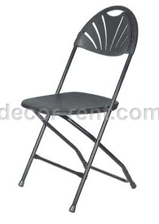 12. Fan Back Folding Chair.