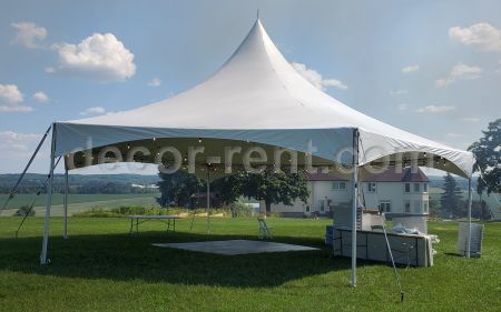 Hexagon 40x40 Tent Rental