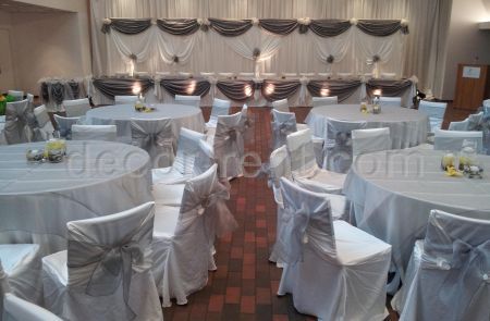 Silver White Event Toronto Weddings