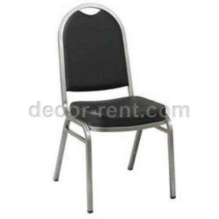 6. Straight with Rounded Back Banquet Chair.