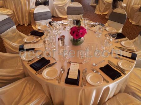 Wedding Decor Guest Table Setting. Toronto.