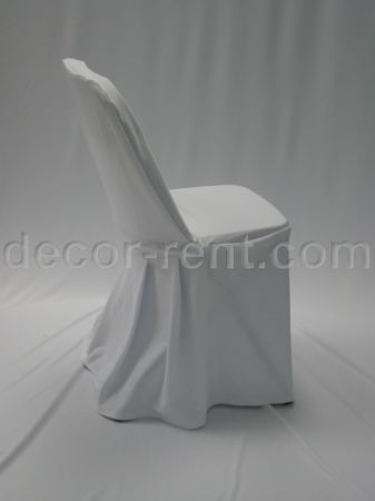 White Folding Chair Cover