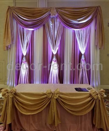 Rent The Occasion - Tent, Table, Chair, Linen, and Backdrop