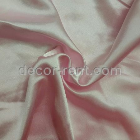 Light Pink Satin Linen Rental