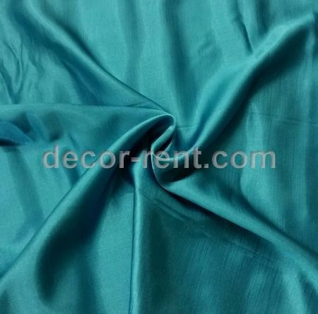 Turquoise Satin-Majestic Linen Rental