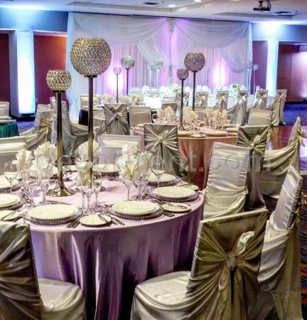 chair covers and table linens rentals